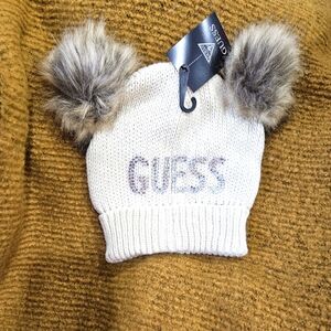 Guess Ivory Beanie